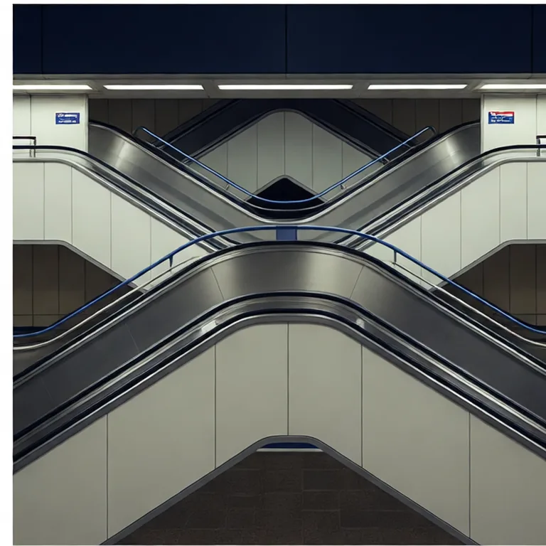 Illustrative London scene, AI-generated